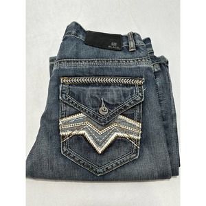 CJ BLACK Men's Relaxed Straight Denim blue Jeans Size 28x32